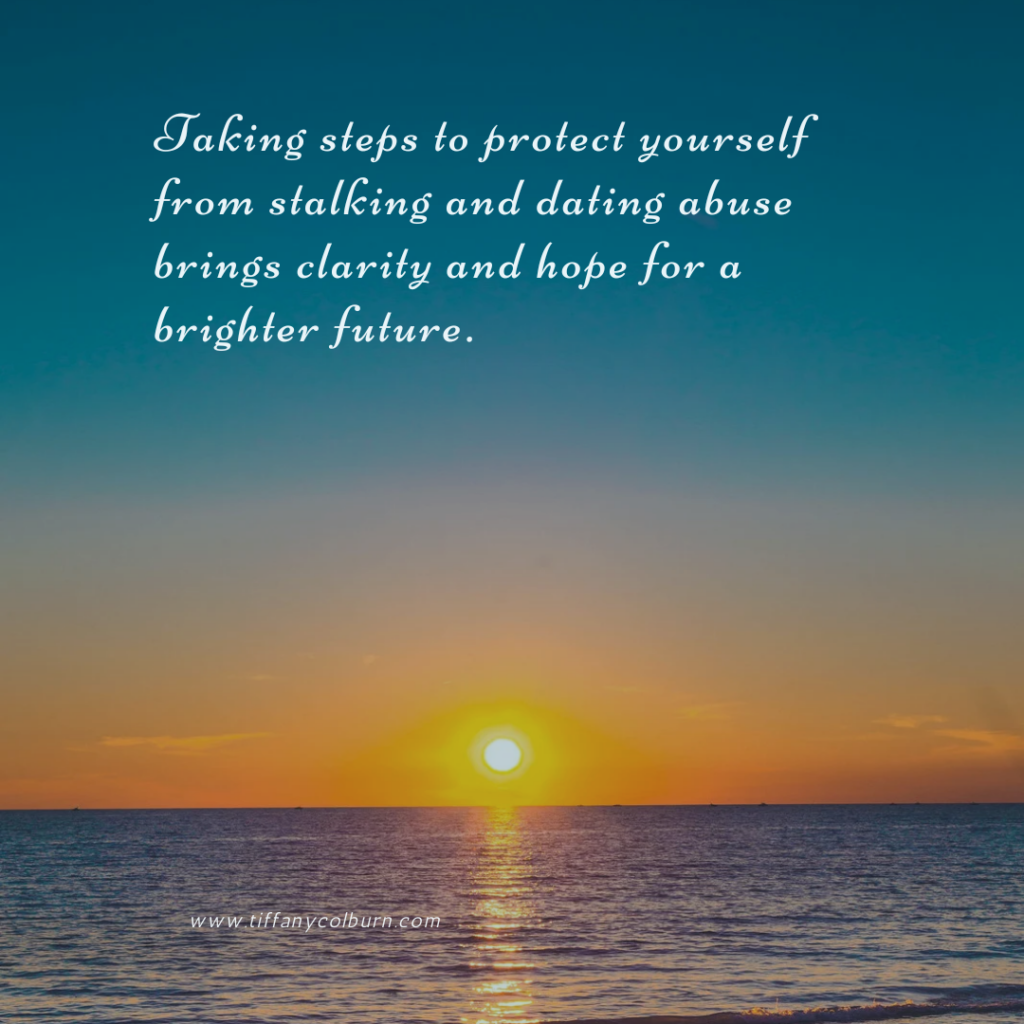 Signs Of Stalking And Dating Abuse: Lessons From A Good Girl’s Guide To Murder 4 Steps to protect yourself from stalking and dating abuse lead to a brighter, hopeful future.